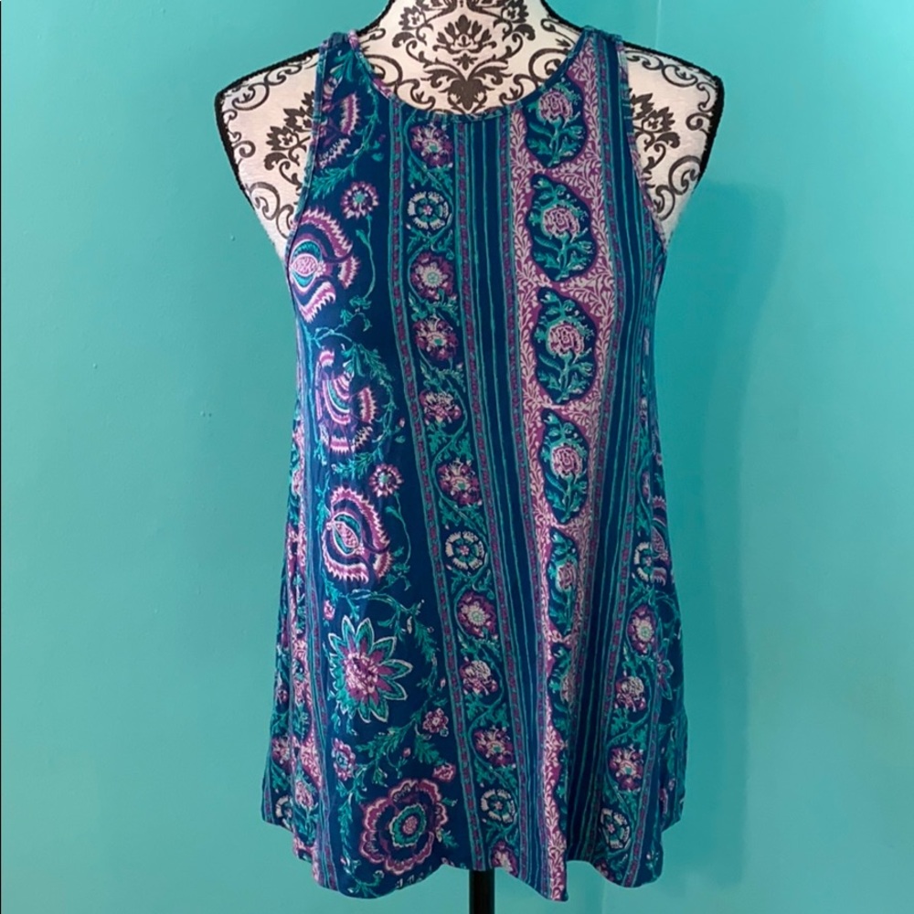 Anthropologie Akemi + Kin Tank Top Funky Blouse